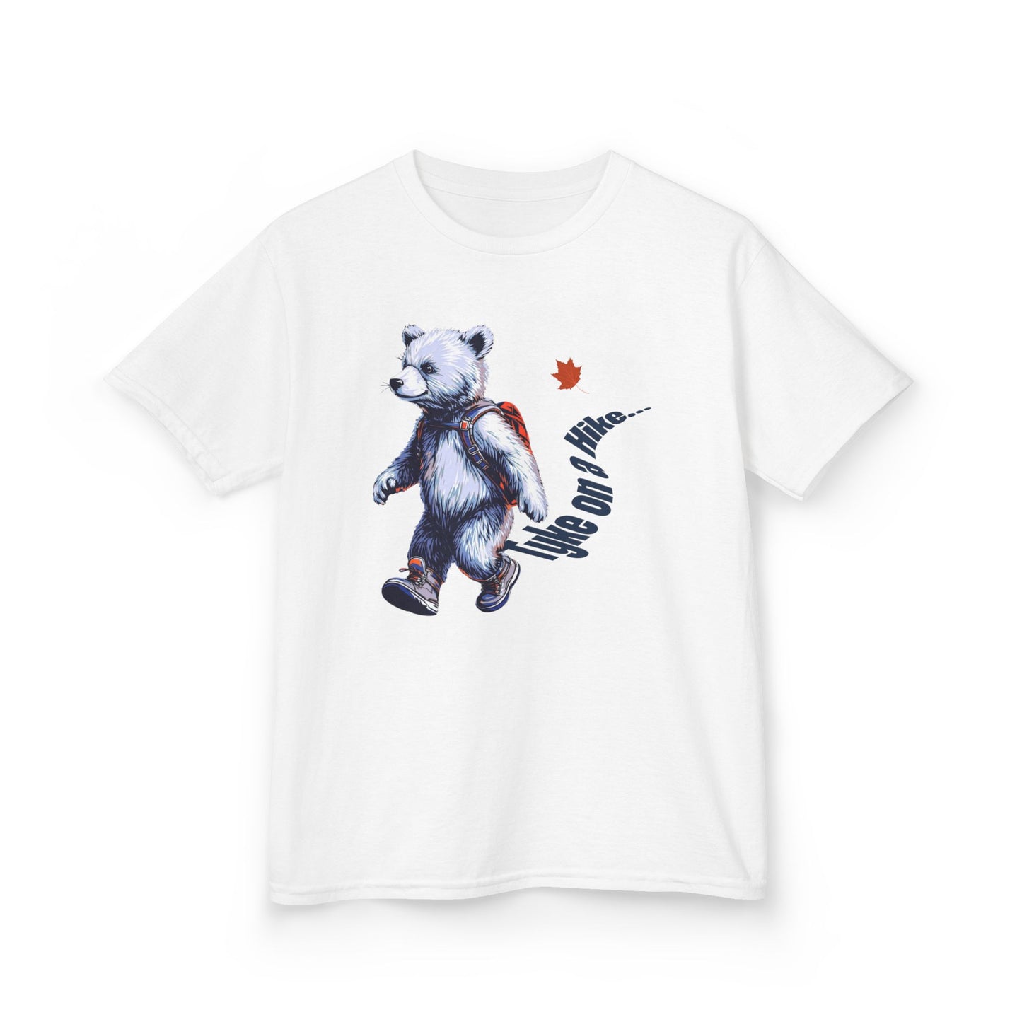 Canadian Tyke on a Hike - Bear Cub- Kids tee