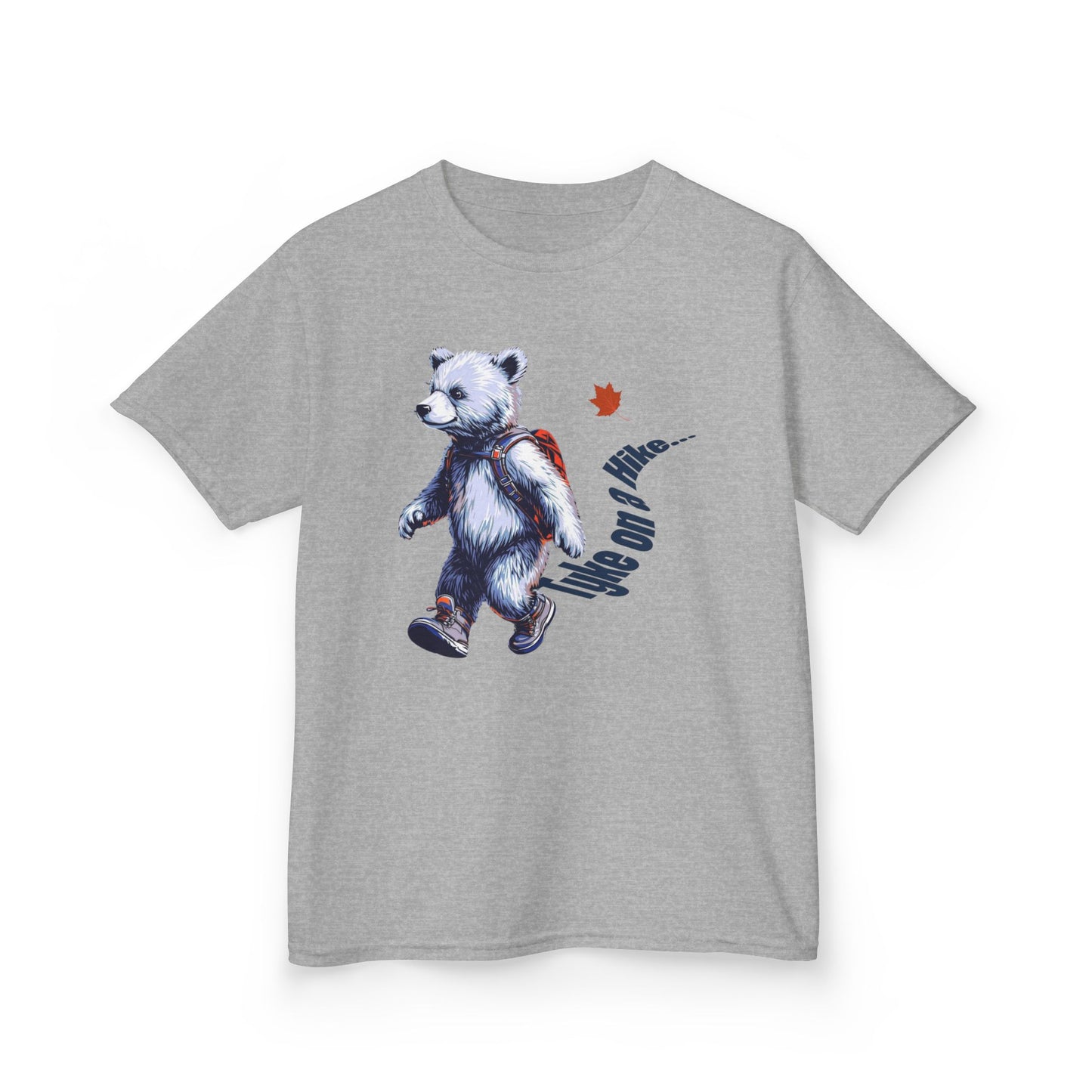 Canadian Tyke on a Hike - Bear Cub- Kids tee