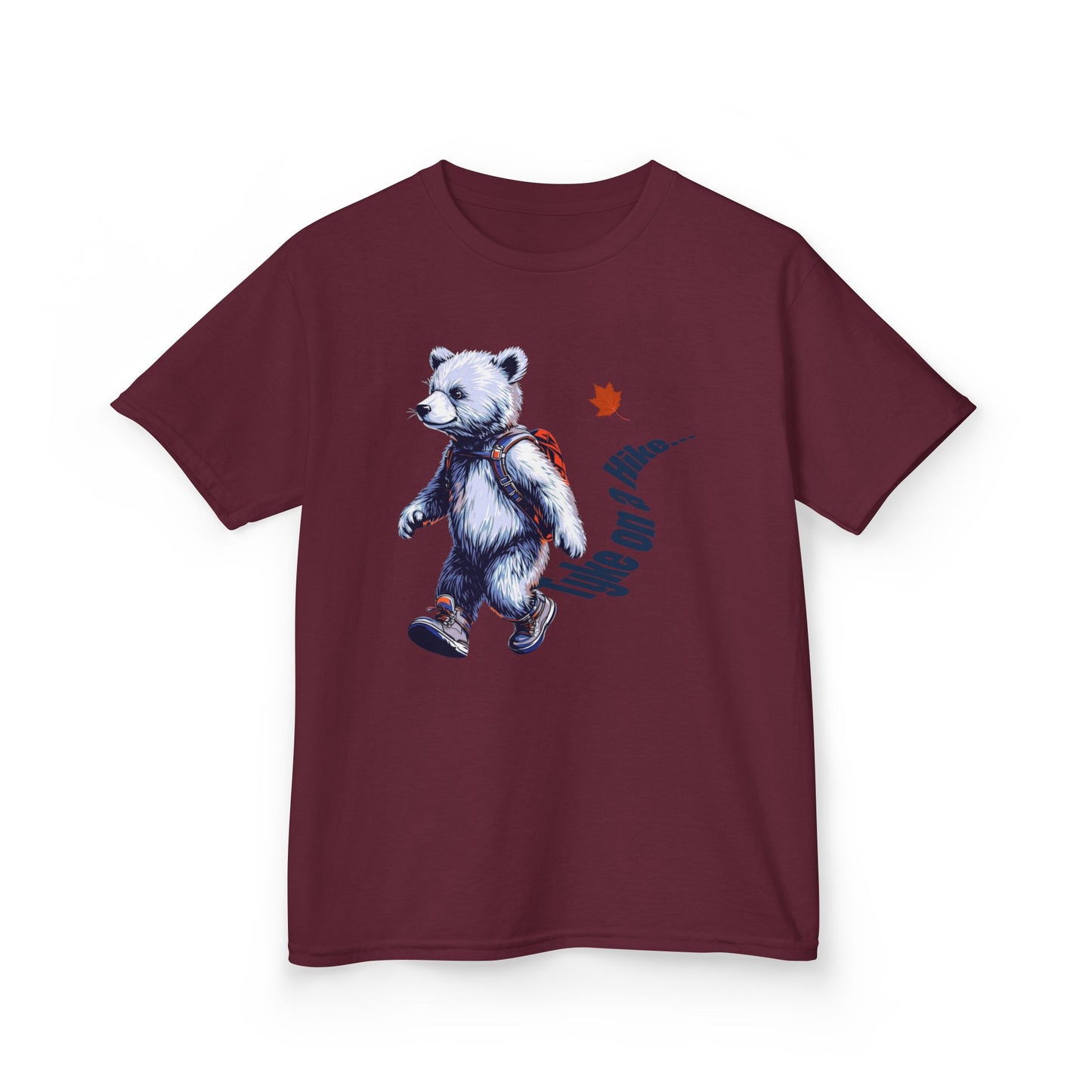 Canadian Tyke on a Hike - Bear Cub- Kids tee