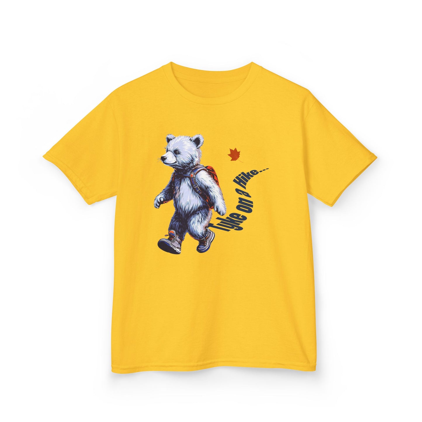 Canadian Tyke on a Hike - Bear Cub- Kids tee