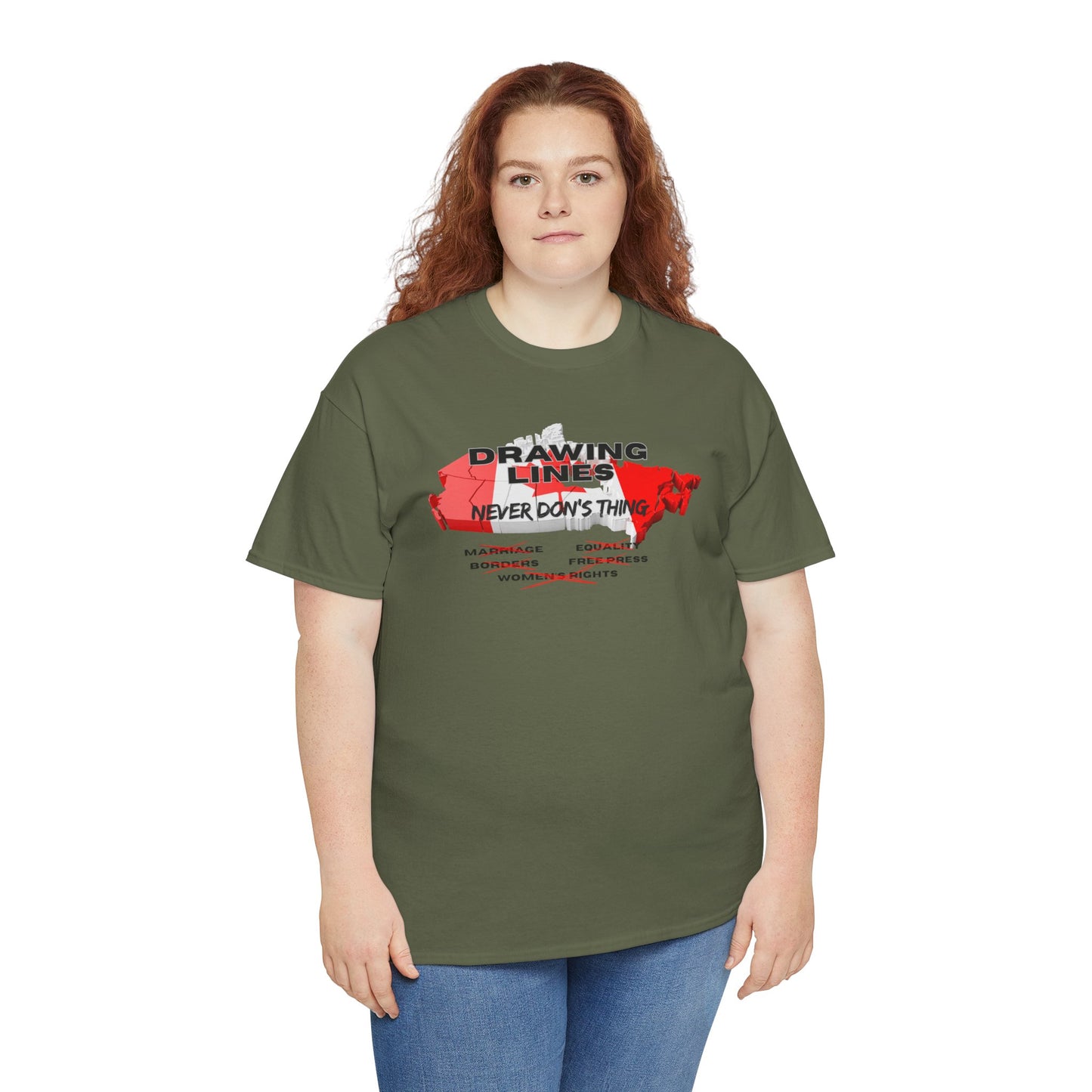 Drawing Lines - Unisex Tee