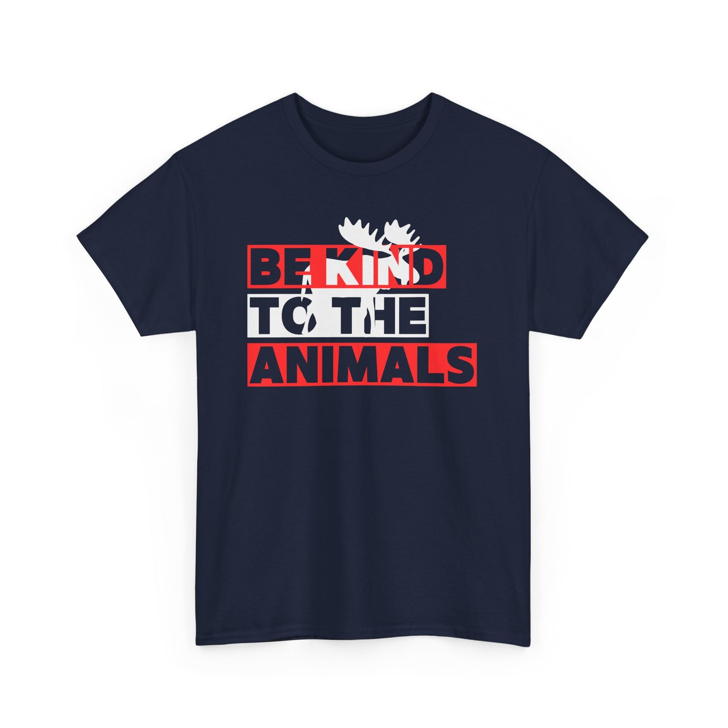 Animal Kindness Moose - Unisex Tee