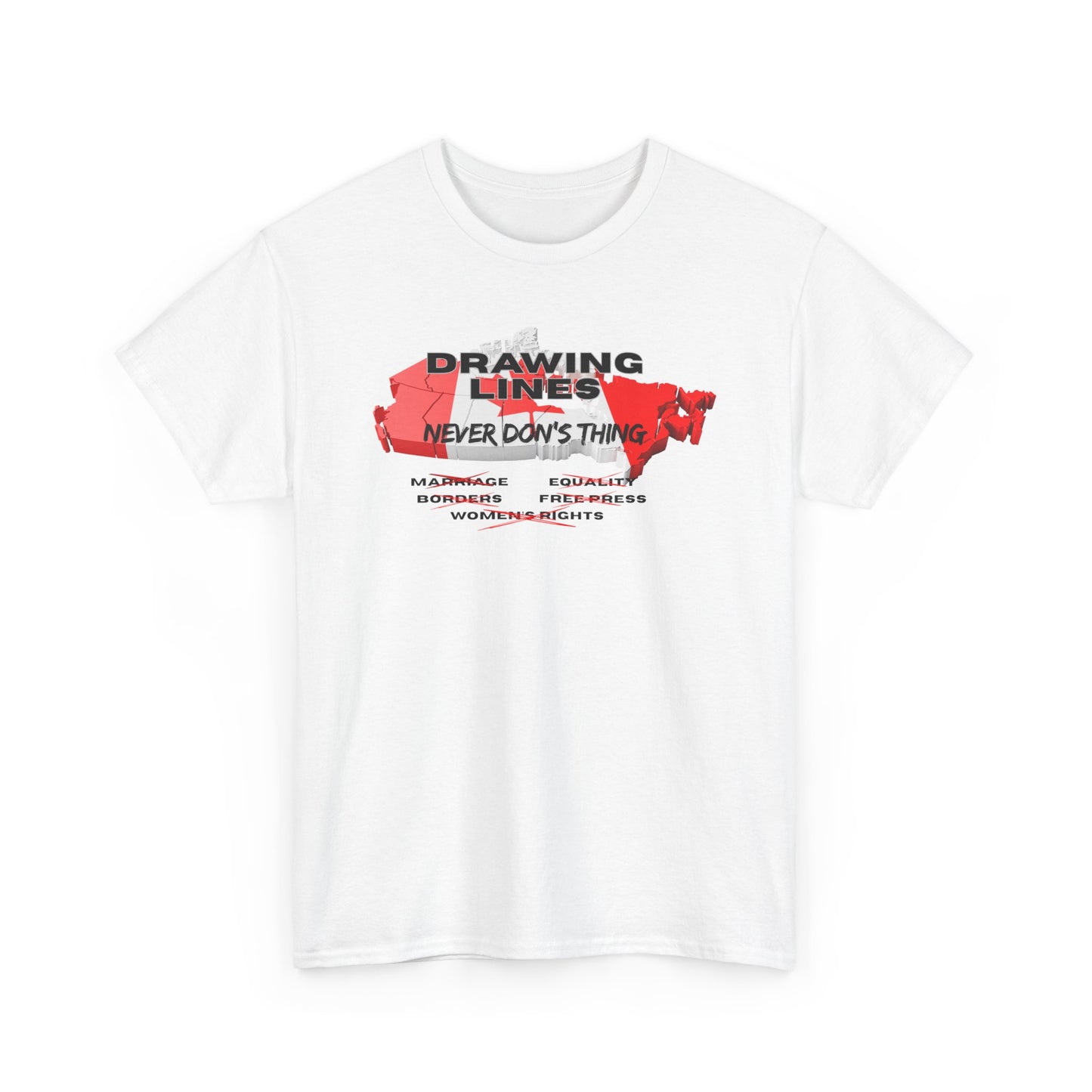 Drawing Lines - Unisex Tee