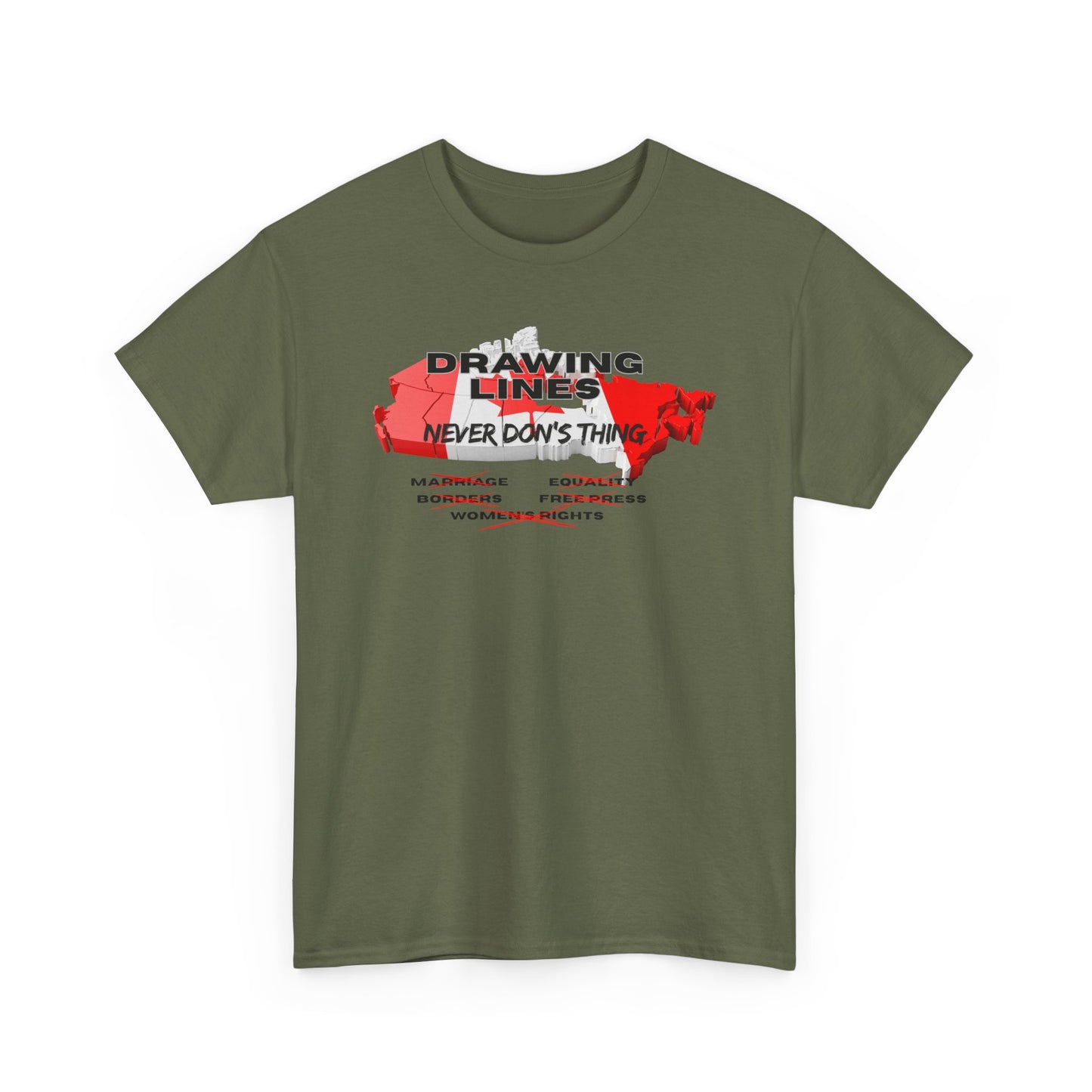Drawing Lines - Unisex Tee