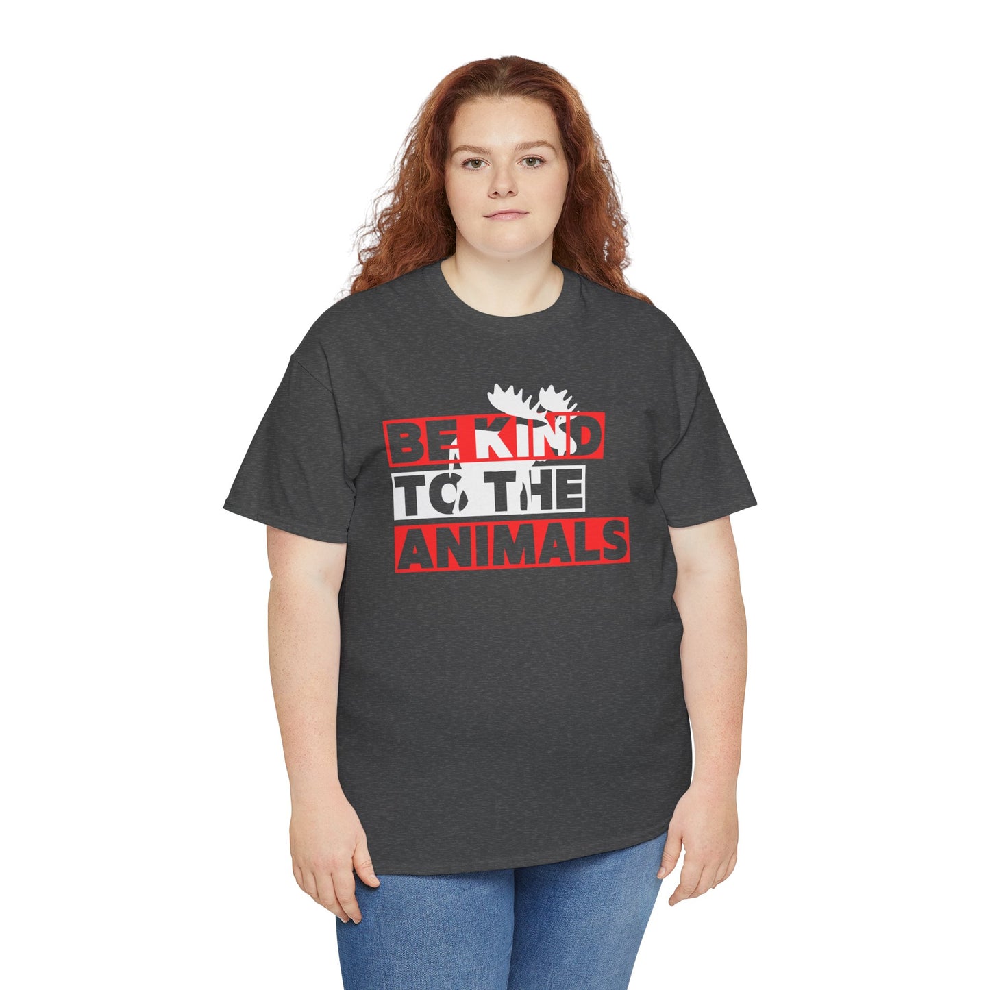 Animal Kindness Moose - Unisex Tee