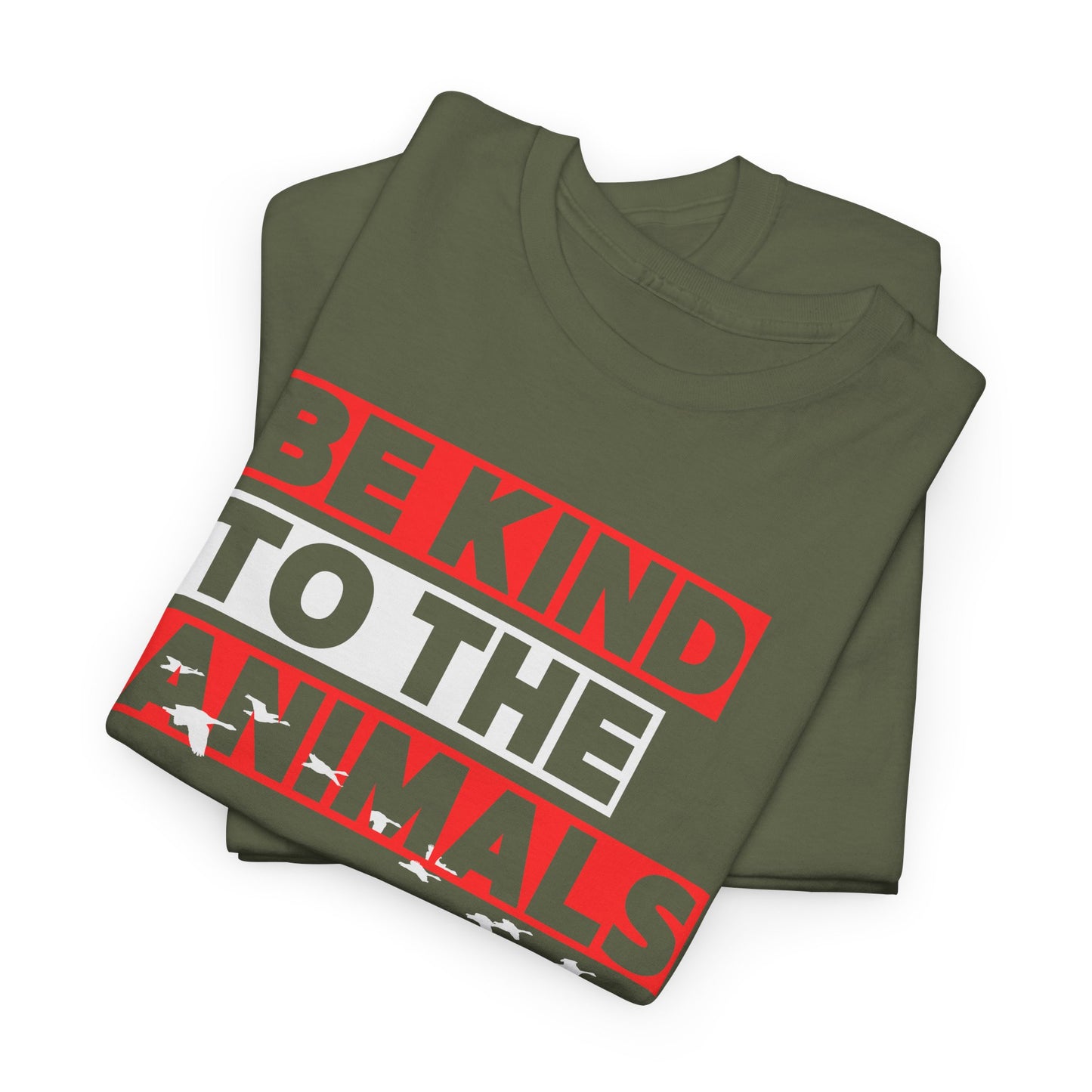 BE KIND TO THE ANIMALS GEESE - Unisex Tee