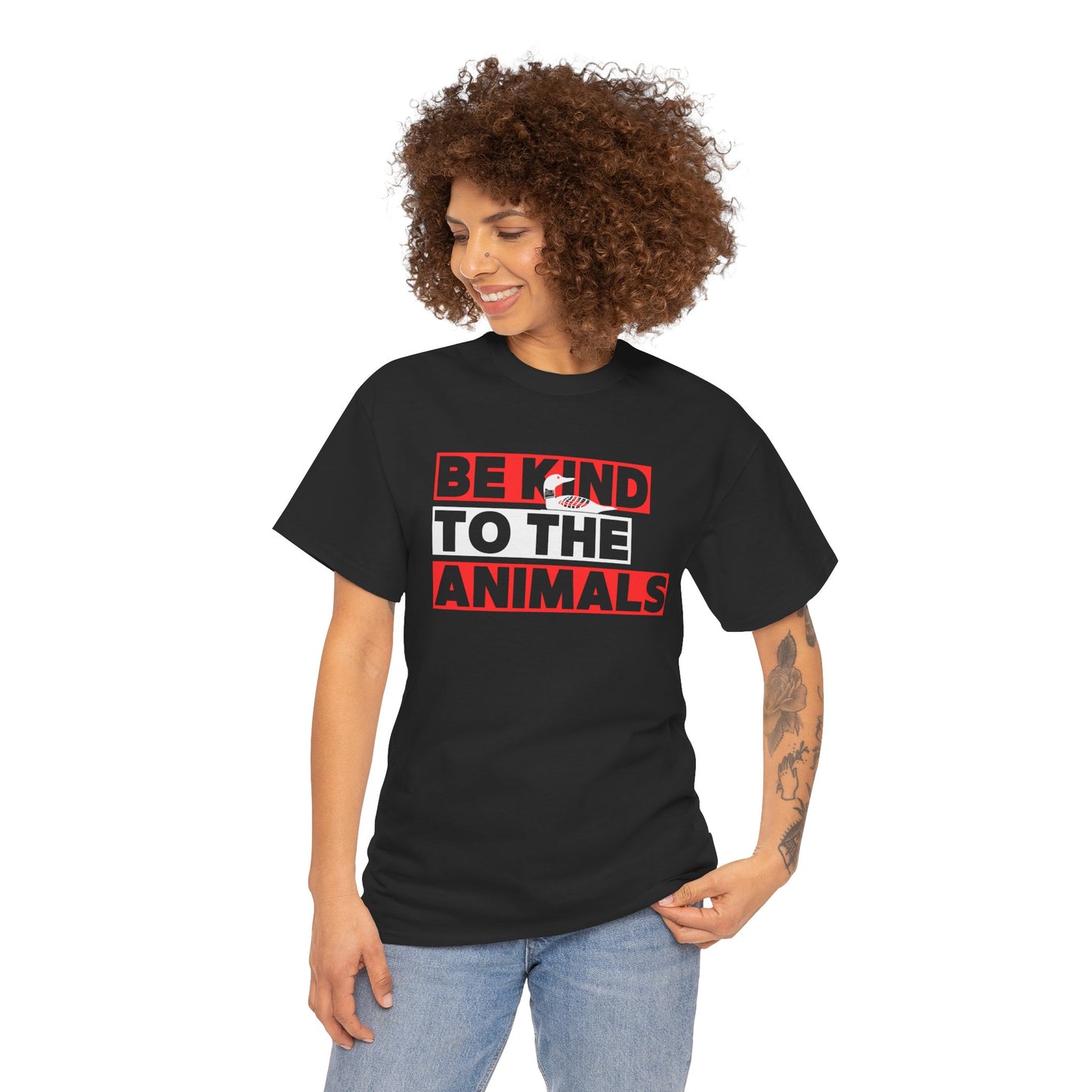 Loon - Be Kind to the Animals - Unisex Tee