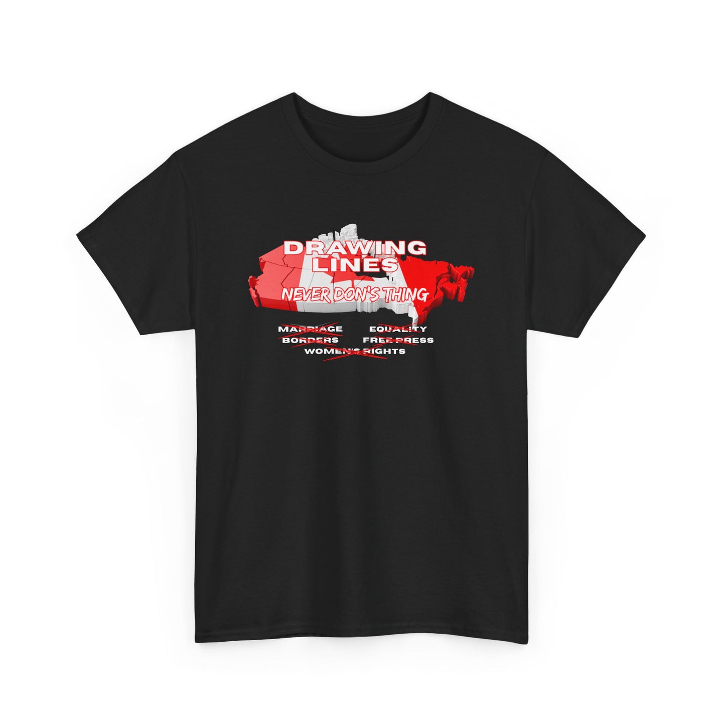 Drawing Lines - Unisex Tee