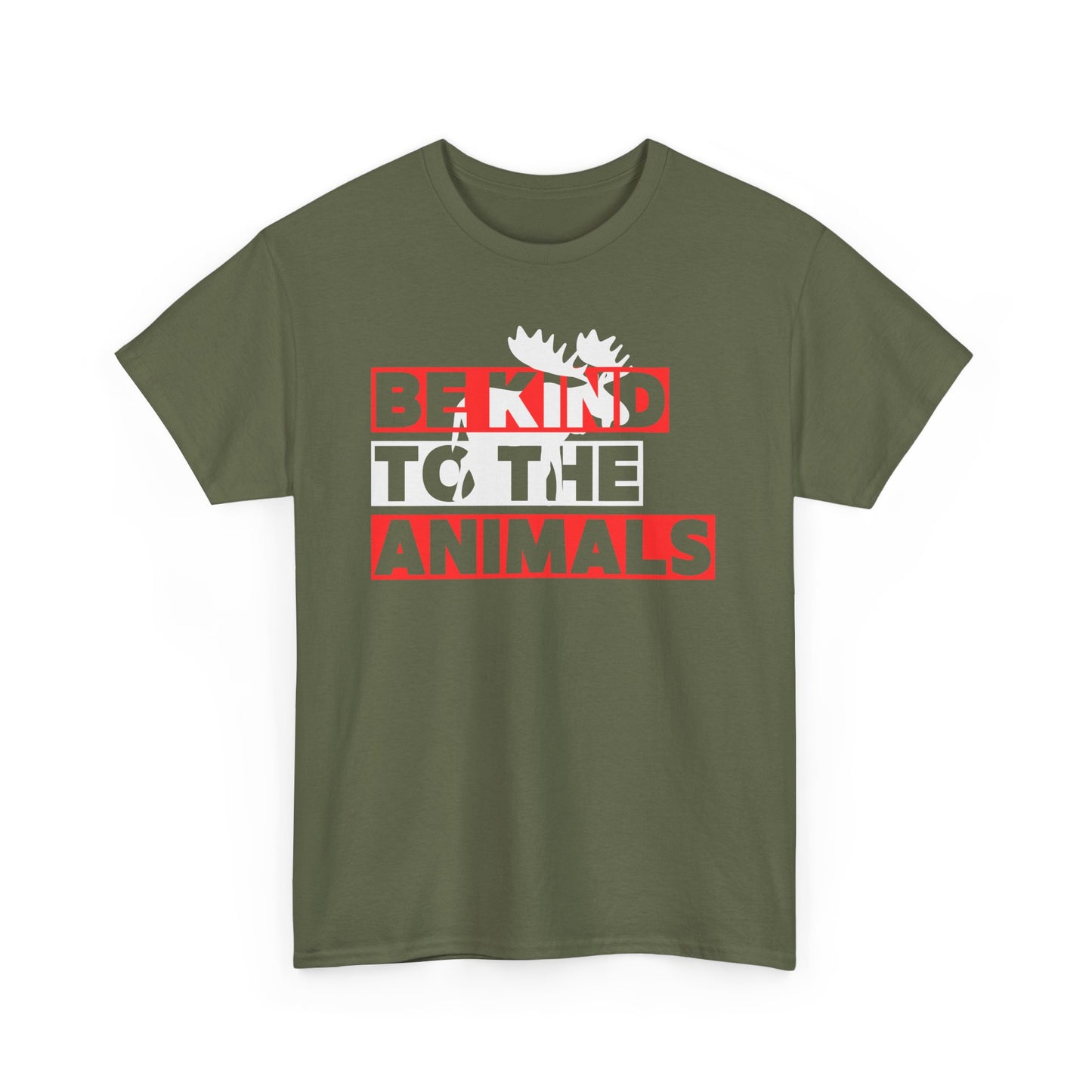 Animal Kindness Moose - Unisex Tee