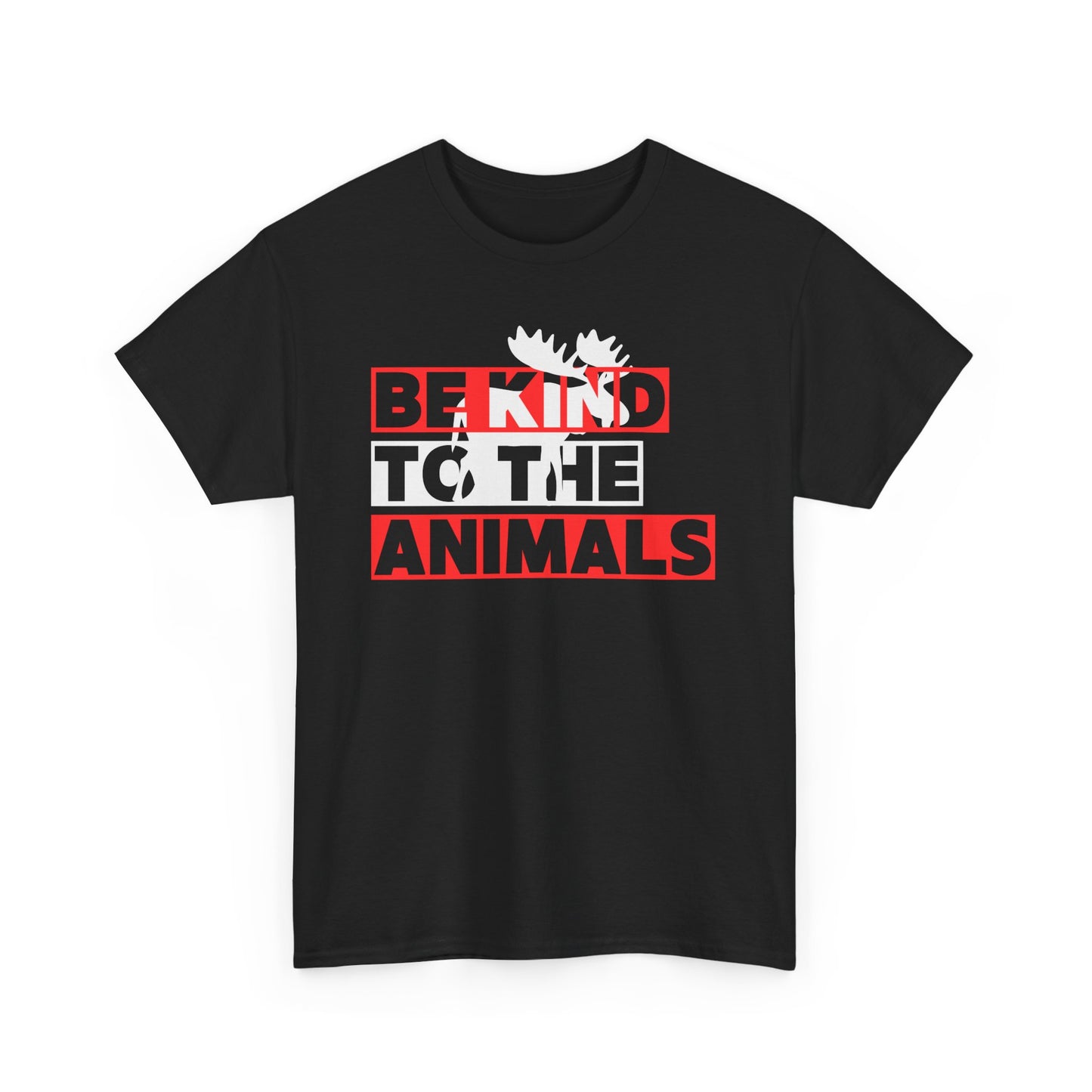 Animal Kindness Moose - Unisex Tee